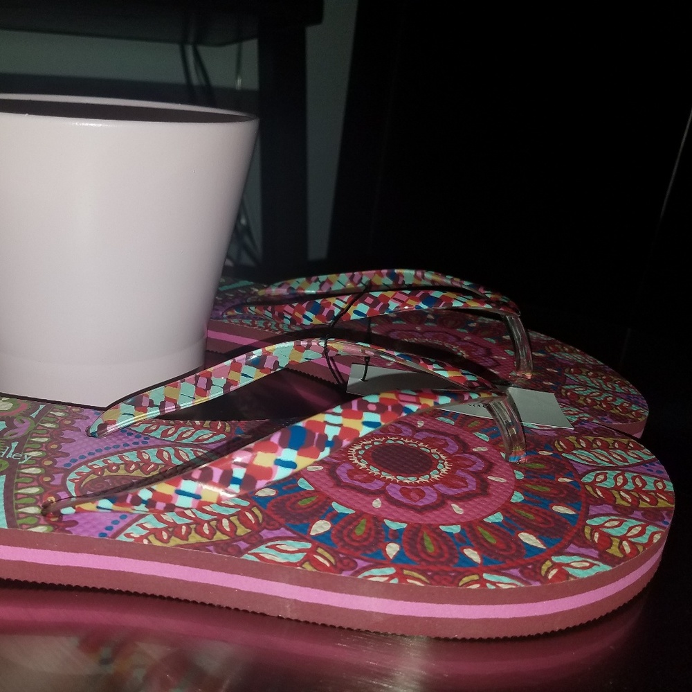Vera Bradley Multi-colored Flip Flop